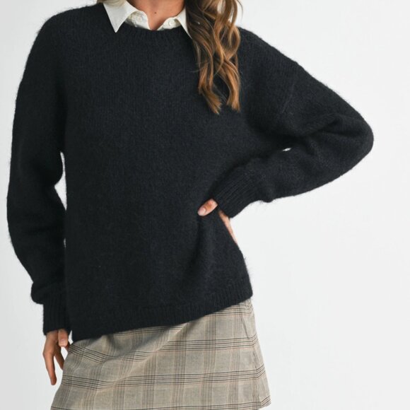 London Luxe Fuzzy Sweater - Picture 4 of 4